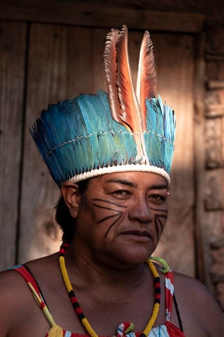 Rio de Janeiro (RJ) 06/06/2024 - Exposição no MAC de Niterói sobre tradições do povo guarani.  Foto: Daniel Sul/Instituto Terra Verde