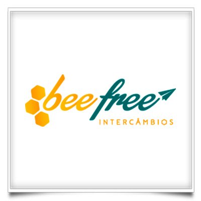 Bee Free - Intercâmbios | Logomarca