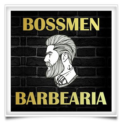 BossMen - Barbearia | Logomarca