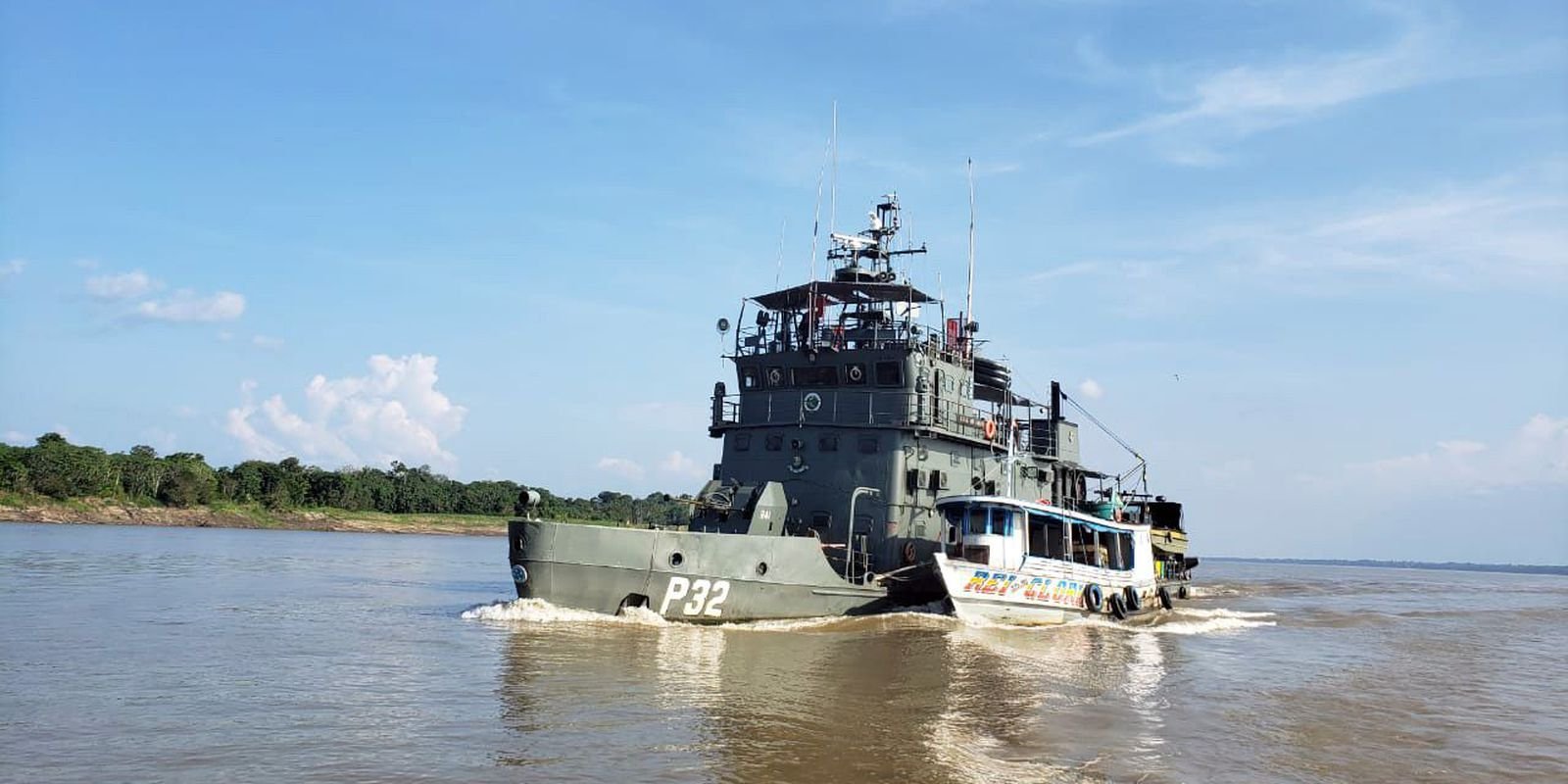 Marinha apreende cerca de 1,3 tonelada de drogas no Amazonas