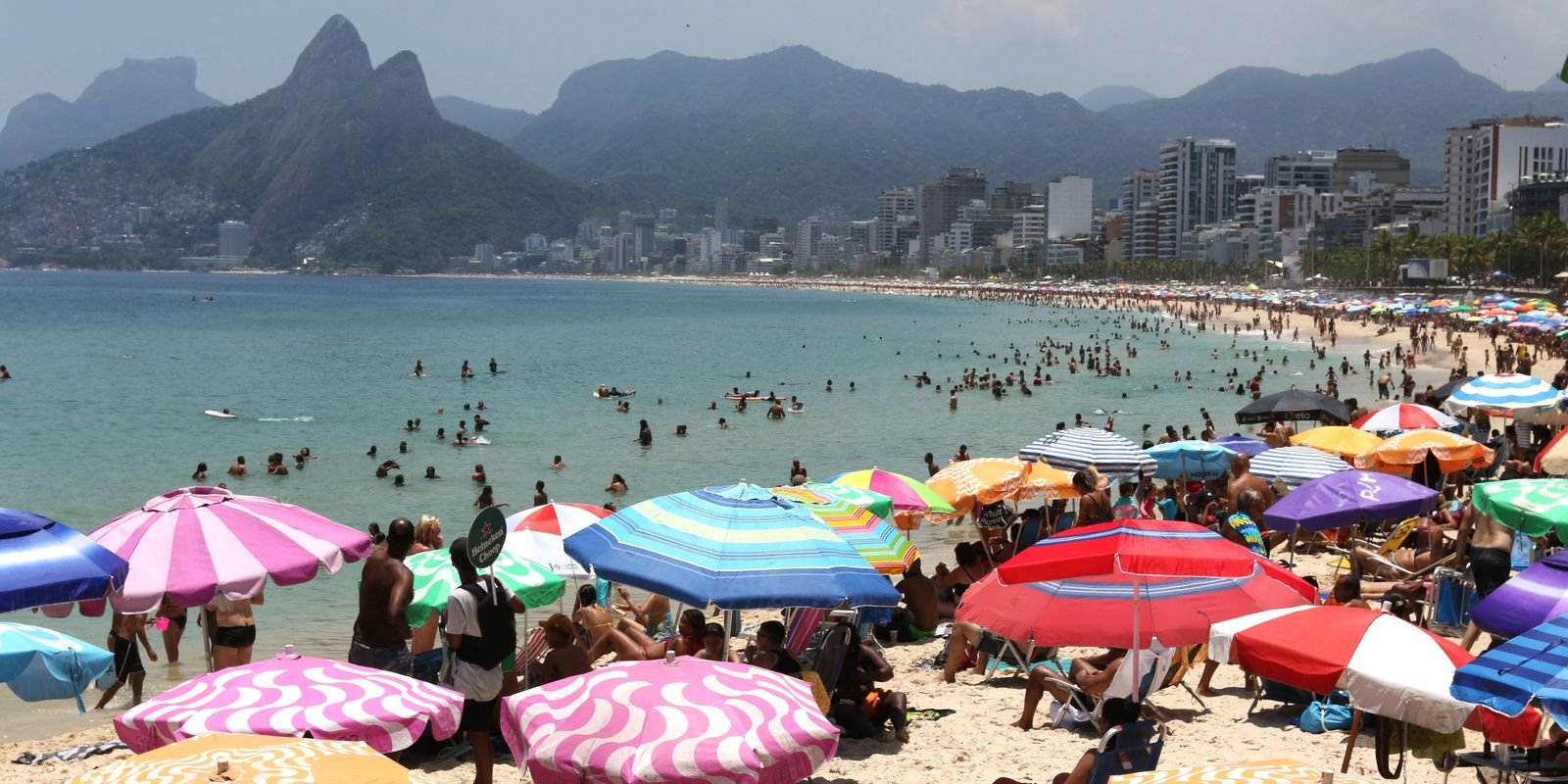 Rio tem sensação térmica de mais de 52 graus às 8h da manhã