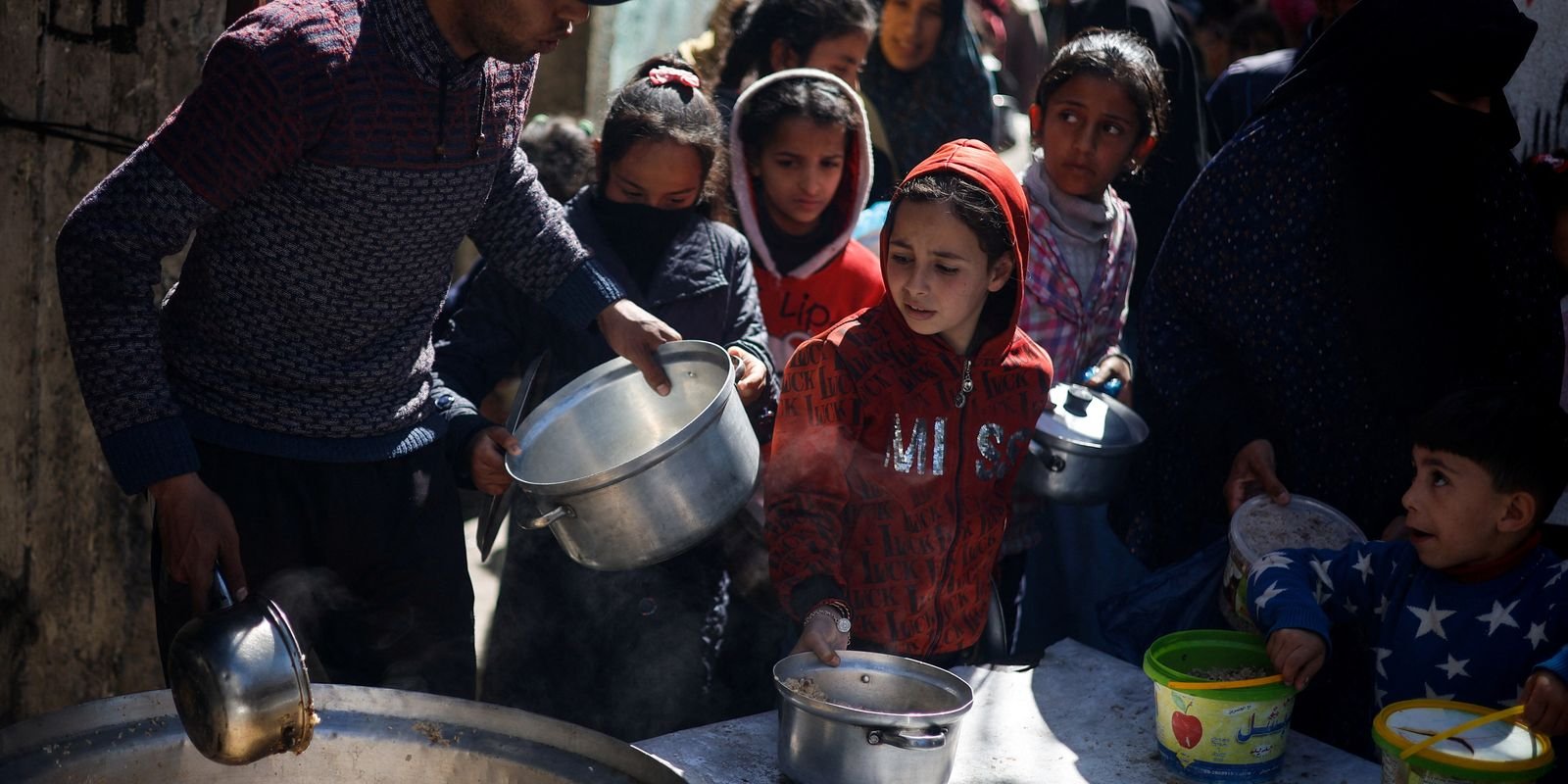 Um em cada três menores de dois anos está desnutrido em Gaza, diz ONU