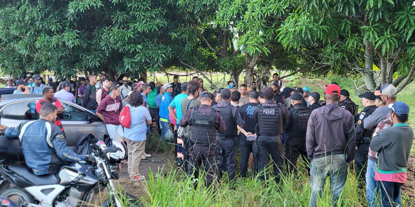 MST vê intimidação em ação policial em assentamento no norte do Rio